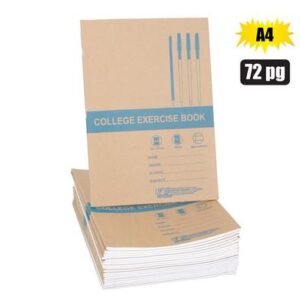 Book soft-cover a4 72pg college f/m