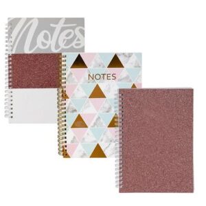Novelty notebook spiral glamour a5 70pg