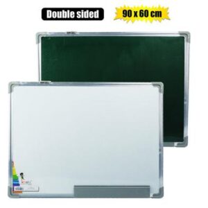 Board dry wipe/chalk 90x60cm