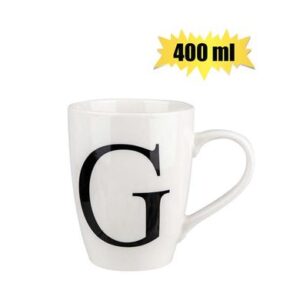 Mug daily tall letter g,400ml