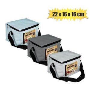 Cooler-bag nylon 6pk 22x16x16cm