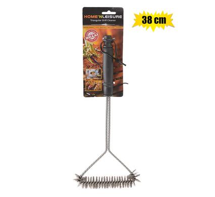 Bbq grill-cleaner steel 38cm