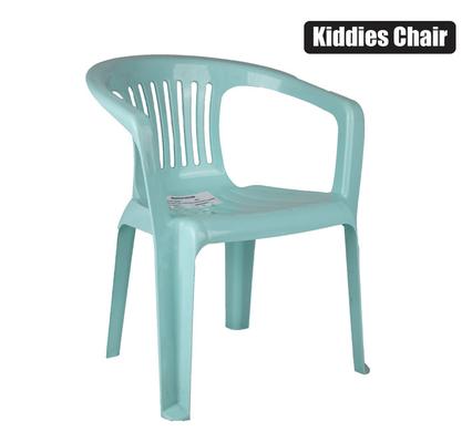 Chair kiddies w/armrest - green