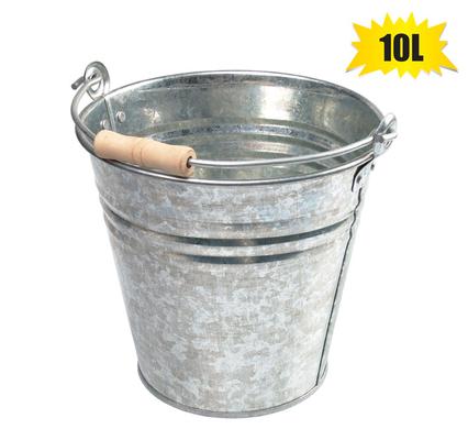 Bucket galv 10l