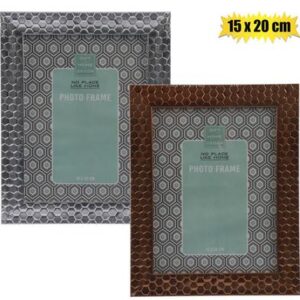 Picture frame pl metallic 15x20cm asstd