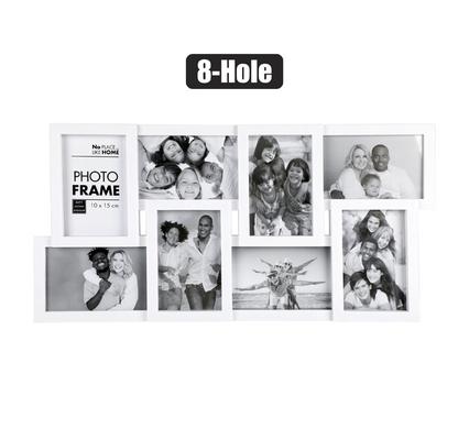 Picture-frame collage pl 8-hole