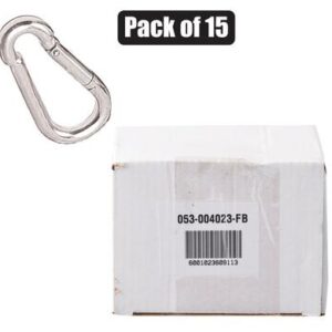 Snap-hook galvanised 8x80mm bulk