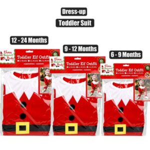 Xmas elf dress up toddler suit