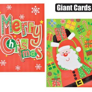 Xmas stationery card & envelope giant