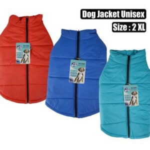 Pet dog jacket with zip unisex-2xl