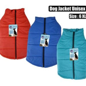 Pet dog jacket with zip unisex-6xl