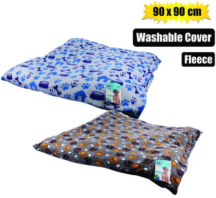 Pet bed fleece x-large 90x90cm