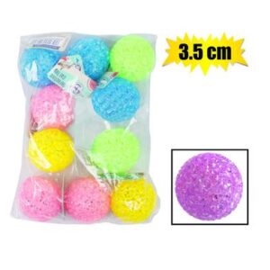 Pet cat toy ball w/bell 3.5cm pdq