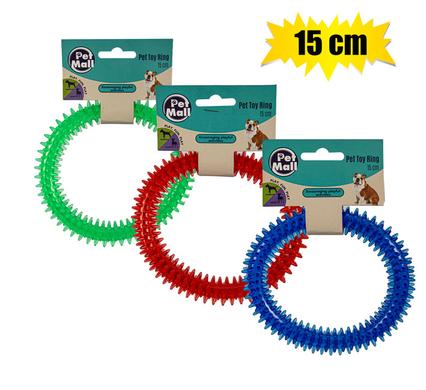 Pet dog toy ring