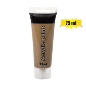 Art+craft paint acrylic tube 75ml bronze