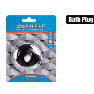 Bath-plug self-seating zenith