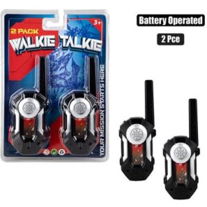 Battery operated walkie talkie 2pc