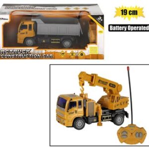 Battery operated rc truck 19cm asstd