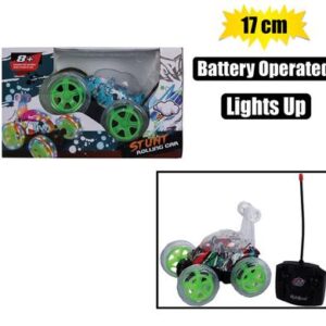 Battery operated rc stunt car graff 17cm