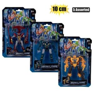 Boys playset fig robot dragon 1pc 10cm