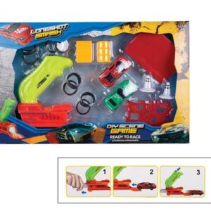 Boys playset catapult racer set 35cm