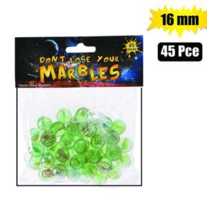 Boys playset game marbles 16mm 45pc