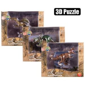 Puzzles 3d dinosaurs