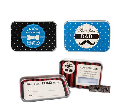 Orn occasion dad token tin asstd
