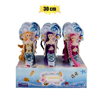 Doll fashion mermaid with removable tail