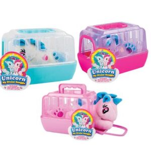 Play-set pet mini plush in carrier