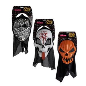 Dress up scary mask asstd