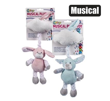 Baby rattle plush musical