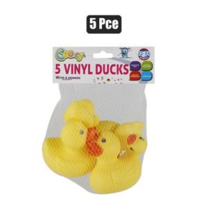Baby vinyl duck set 5pc