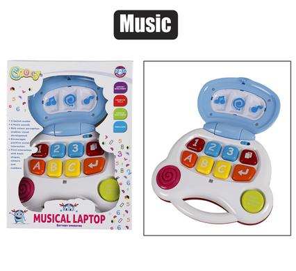 Baby musical educational laptop