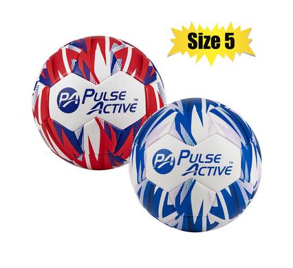 Ball soccer abstract asstd cols size 5