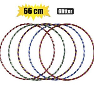 Hula-hoop glittery 66cm