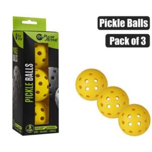 Pickleball 7.2cm balls pack of 3