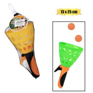 Catchball pl w/2 balls 13x25cm