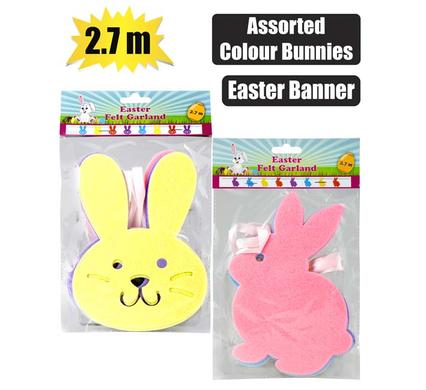Easter banner asstd