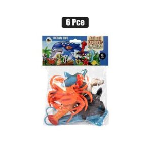 Animals ocean play set 6pc