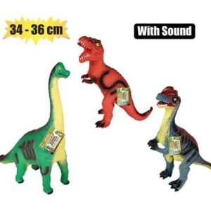Animals dinosaur w/sound 34-36cm height