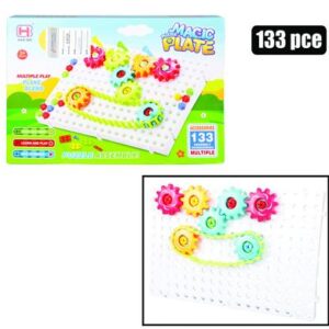 Edu wheel & cog plate 133pc