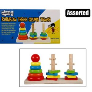 Edu wood shape sorter 22.5x12cm