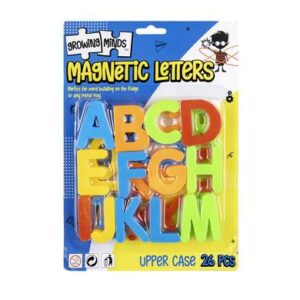 Edu magnetic upper case letters 26pc