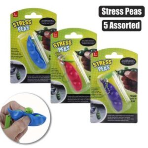 Novelty sensory press peas