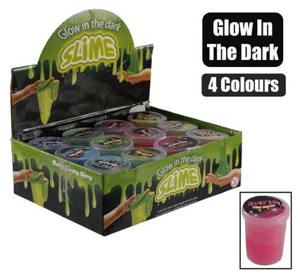 Novelty slime glow 4cm