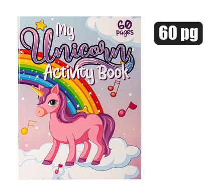 Book activity unicorn 60 pages