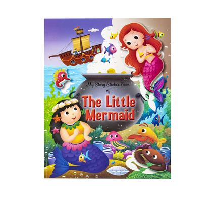 Book sticker little mermaid