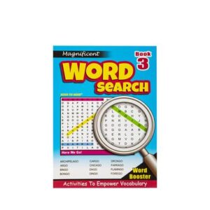 Book puzzle magnificent wordsearch 3