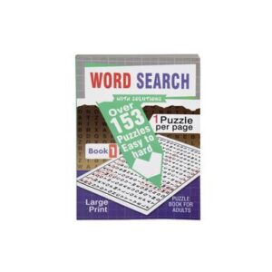 Book puzzle wordsearch 1